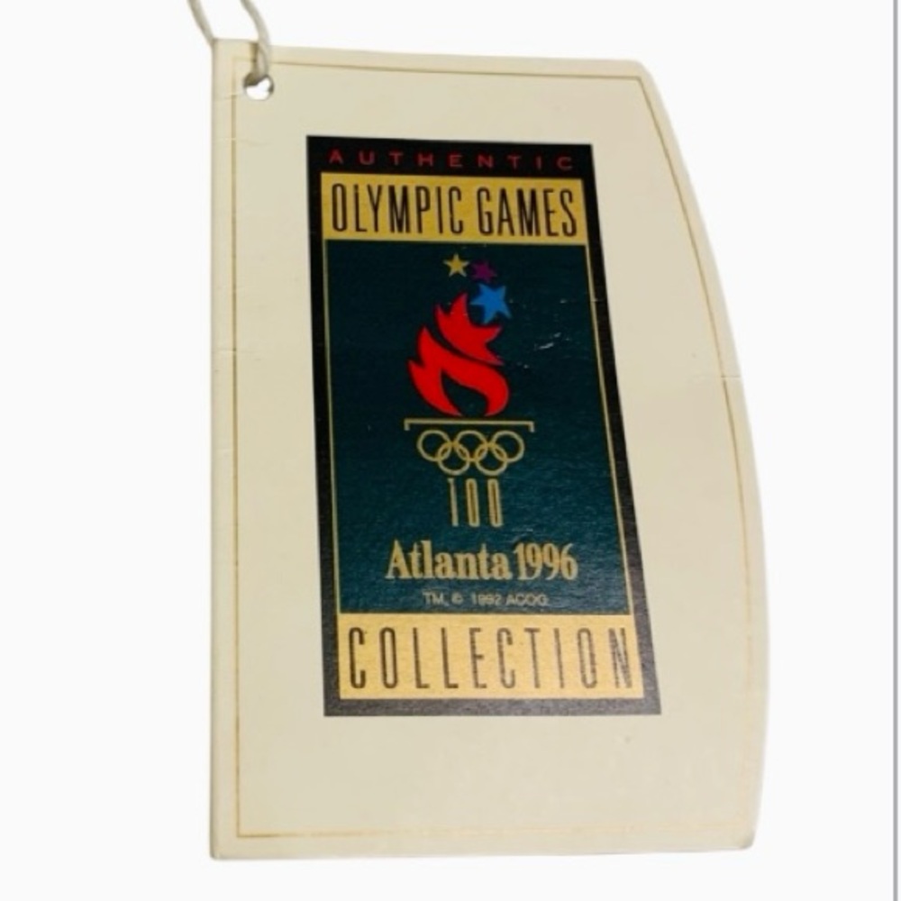 VTG Olympics 1996 Atlanta Centennial Olympic Games Official Merchandise Tag